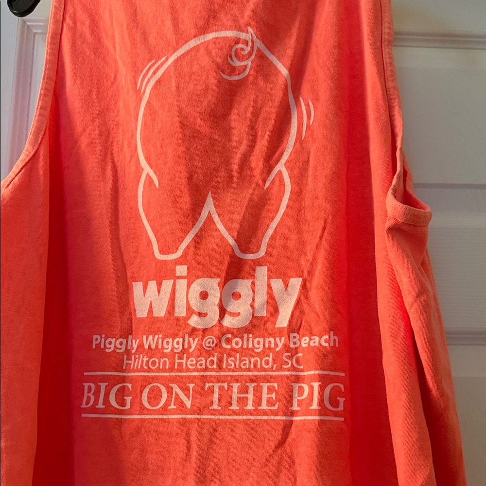 Comfort Colors Coral Tank Top - Picture 4 of 4